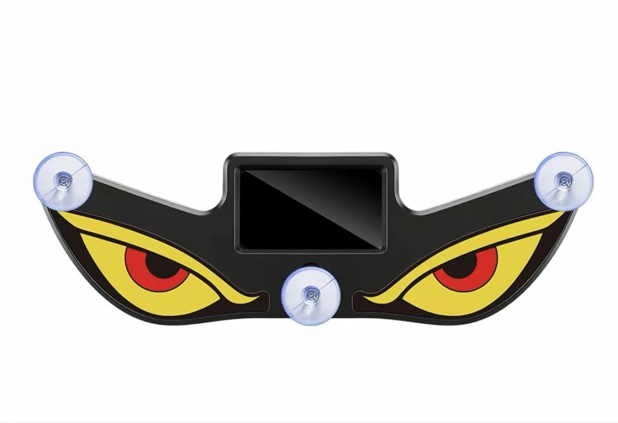 Velo-Pro™ Solar Demon Eye LED Car Light - 180° Stealth Stealth Glow & Type-C Charging