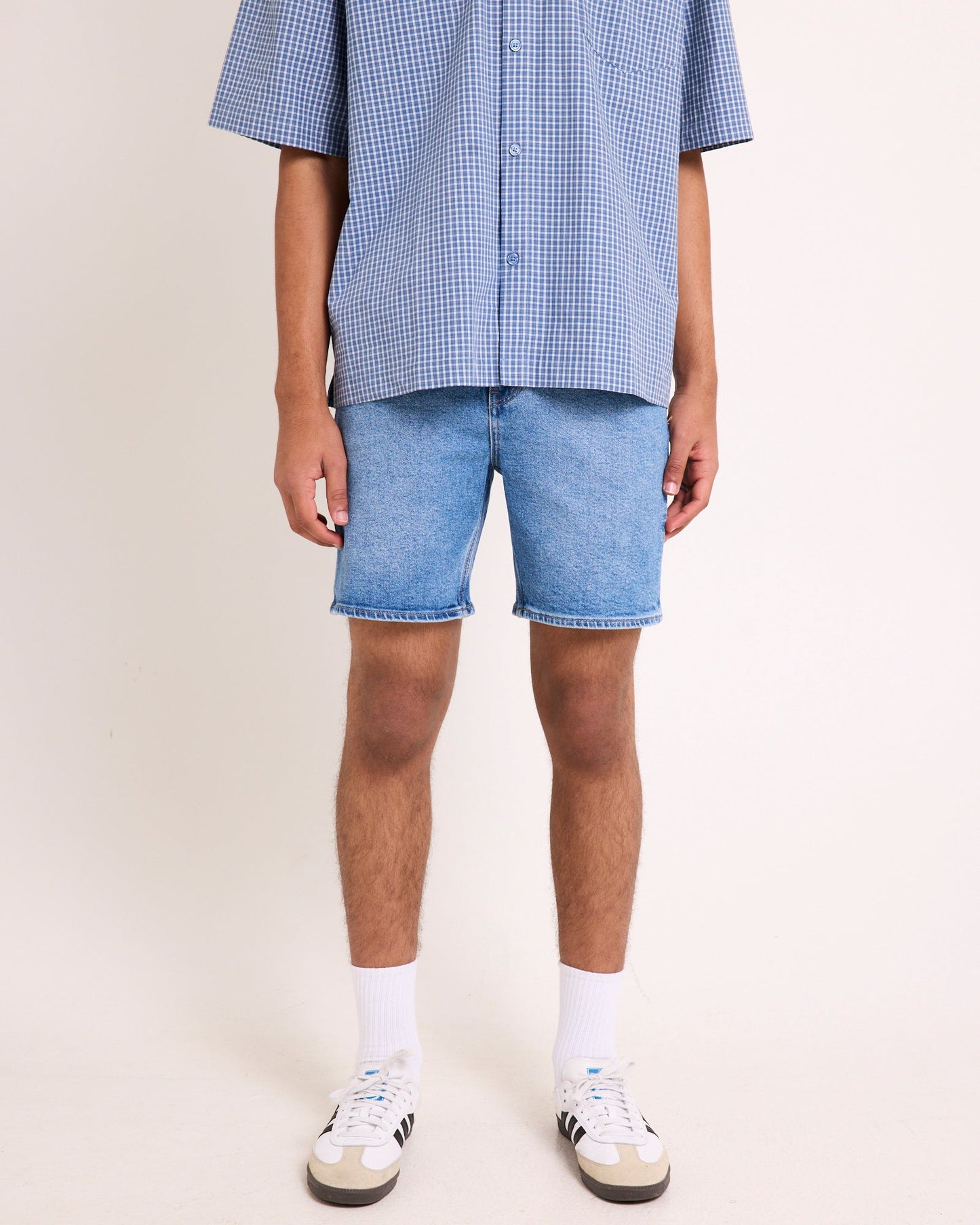 L-Two Slim Denim Shorts