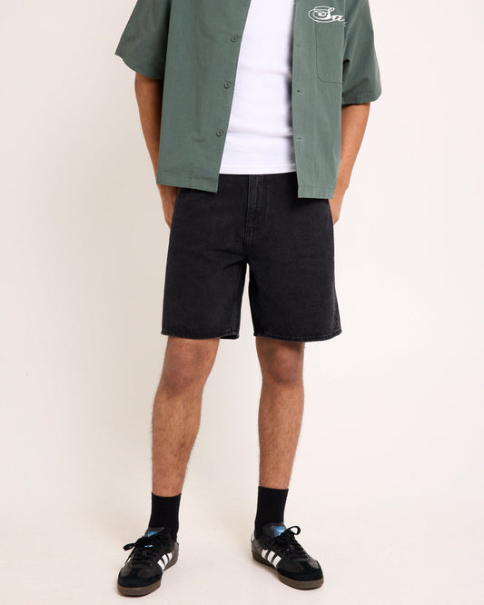L-Four Baggy Denim Shorts
