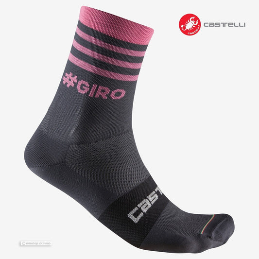 #GIRO 13 Giro d'Italia Socks : GREY STRIPE