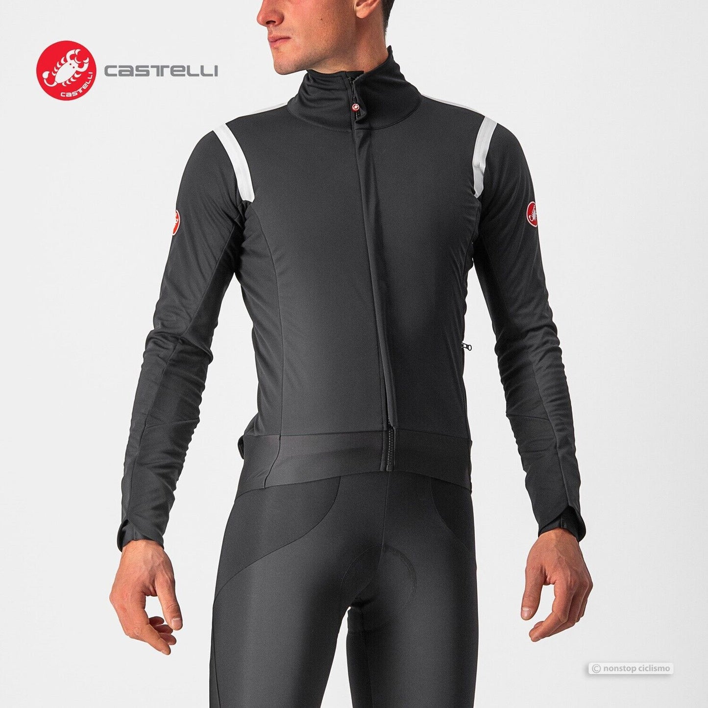 ALPHA ROS 2 Thermal Jacket : LIGHT BLACK/WHITE