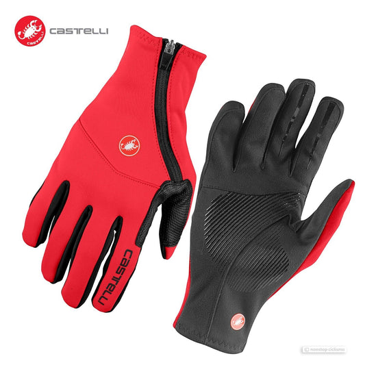 MORTIROLO Windstopper Winter Gloves : RED