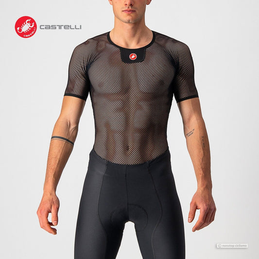 CORE MESH 3 SS Short Sleeve Base Layer : BLACK