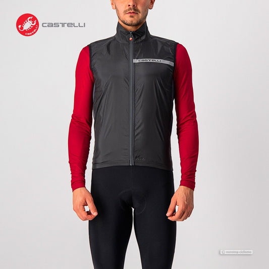SQUADRA STRETCH Wind Vest : LIGHT BLACK