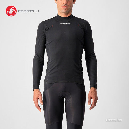 FLANDERS WARM Long Sleeve Thermal Base Layer : BLACK