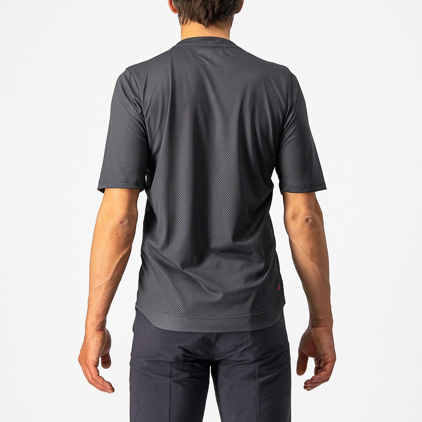 TRAIL TECH TEE Short Sleeve Ride Shirt : DARK GREY