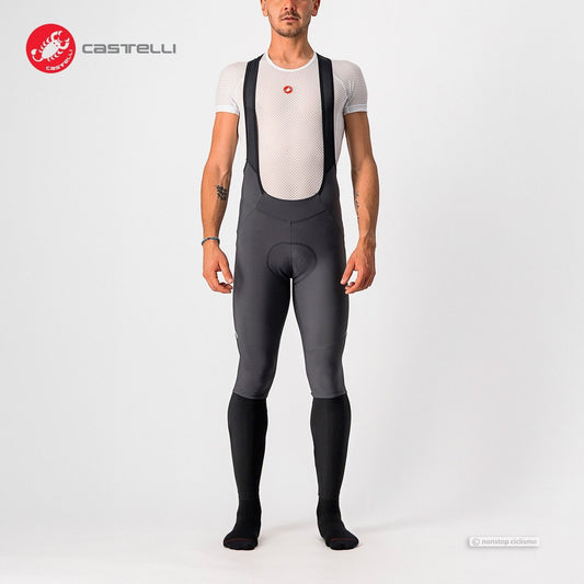 VELOCISSIMO 5 Bib Tights : DARK GREY/SILVER