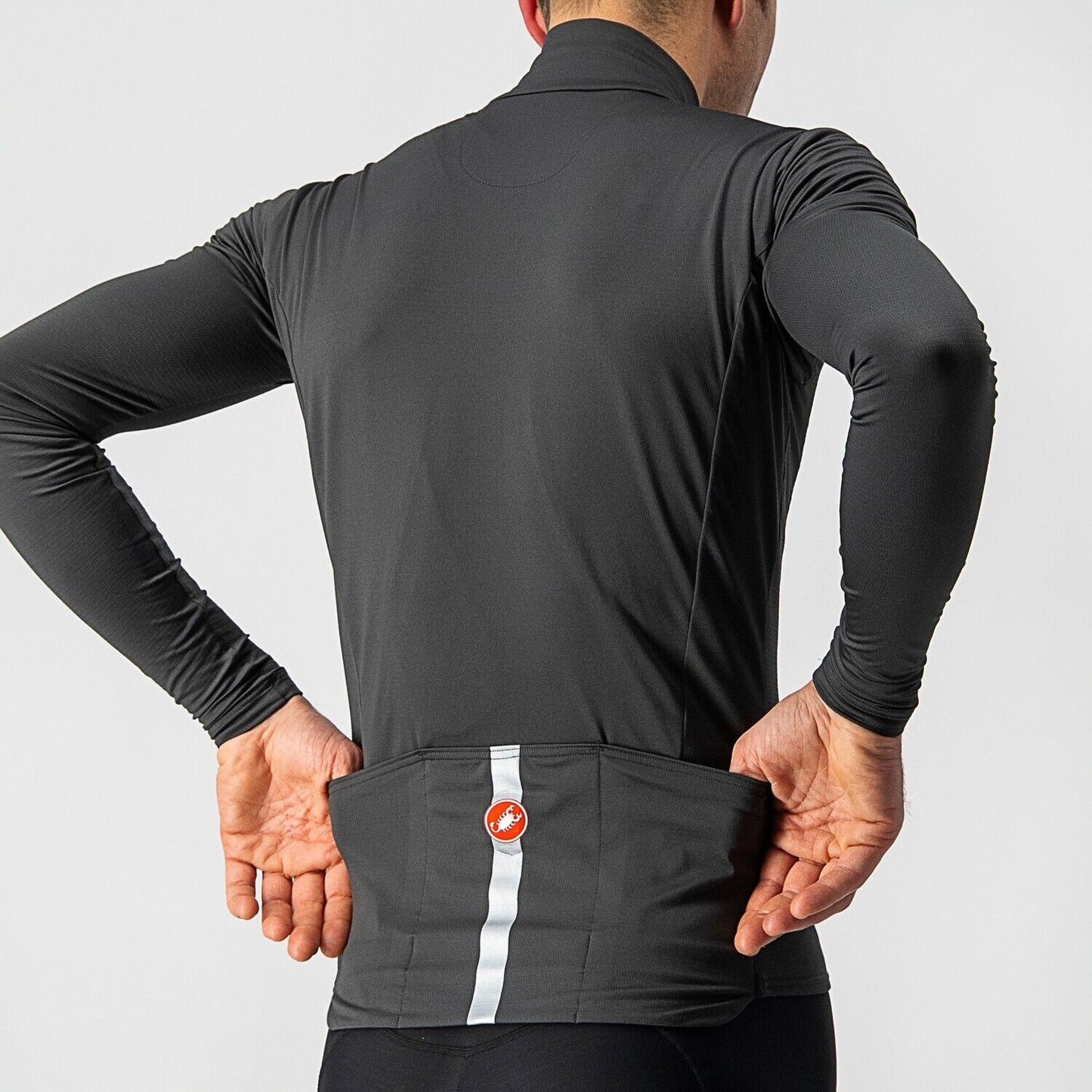 PRO THERMAL MID Long Sleeve Jersey : DARK GREY