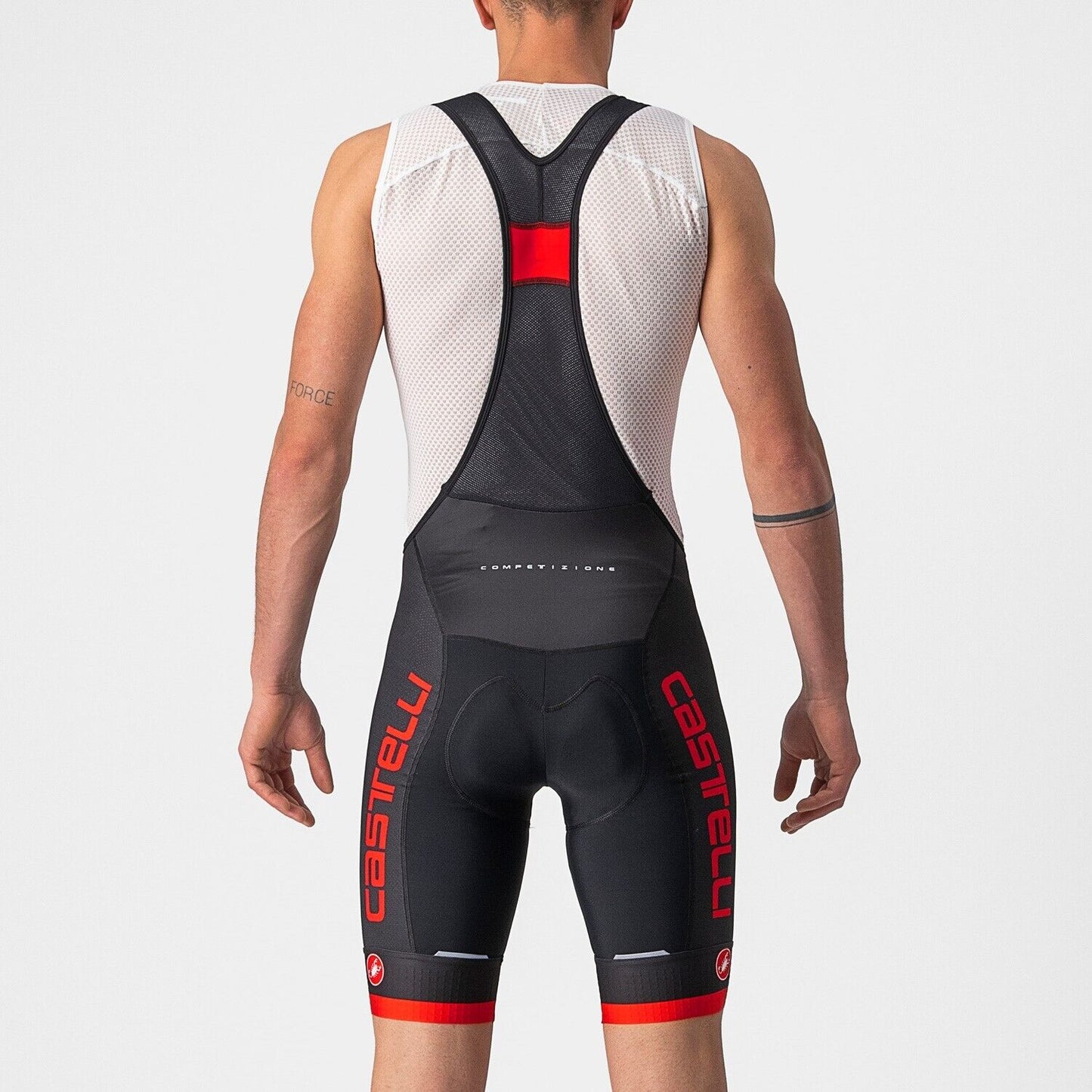 COMPETIZIONE KIT Bib Shorts : BLACK/RED