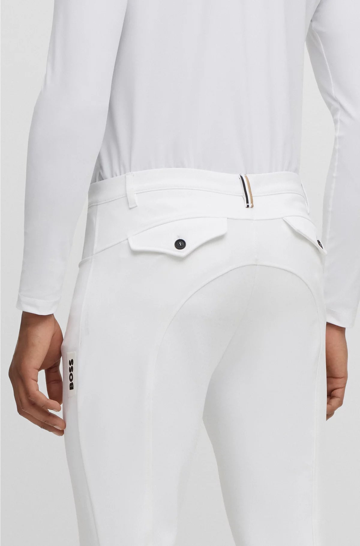 EQUESTRIAN FULL-GRIP BREECHES IN POWER-SPORT FABRIC